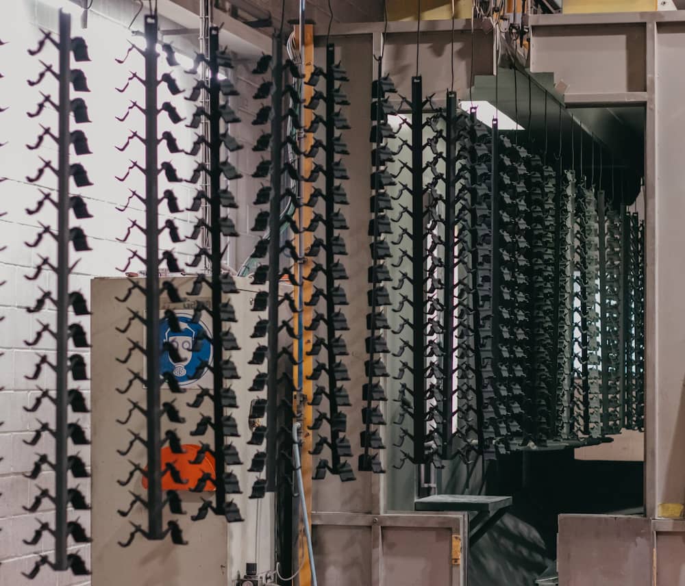 recubrimiento de piezas metalicas